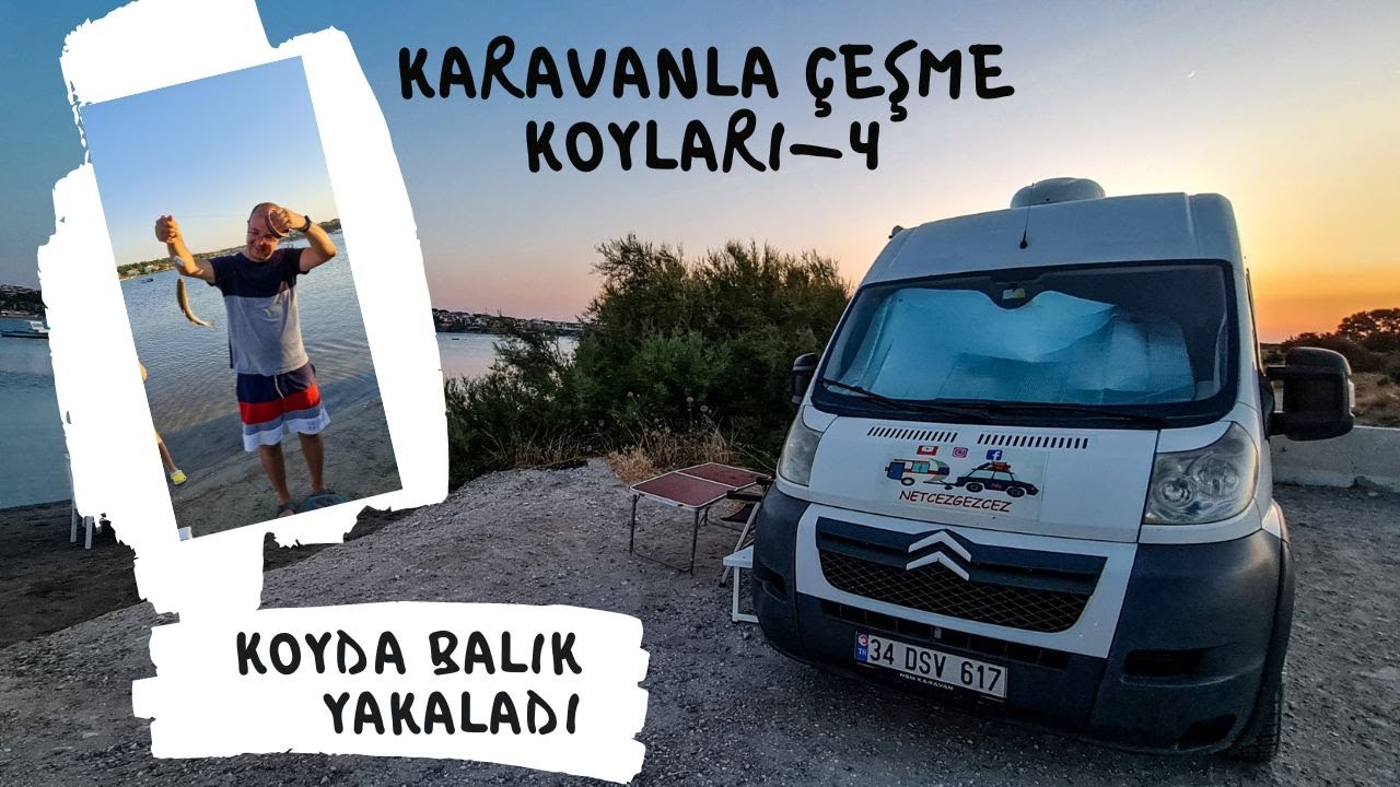 Çeşme Yalı/ Germiyan Adası/ Ardıç Plajı Karavan Kampımız. 03/07/2022