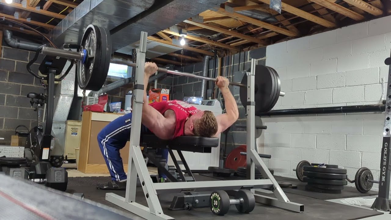 Bench Press 318 pounds 1x5 (pause)