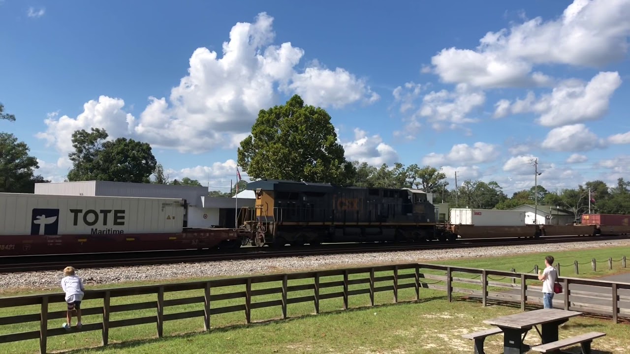 124 trains in 3 days 7 hours at Folkston ,Ga..CSX ,UP ,BNSF and NS action October 20th-23rd 2018