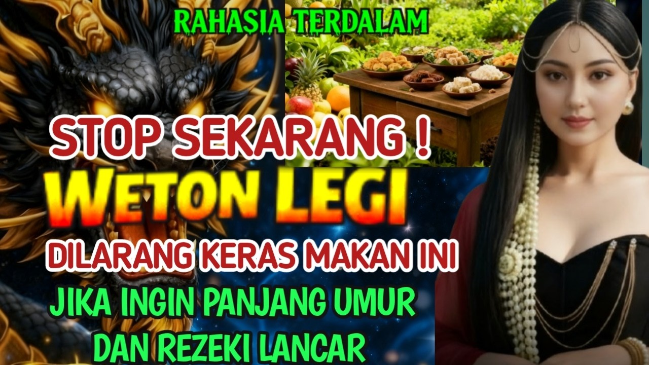 RAHASIA BESAR WETON LEGI! Hindari ini jika ingin panjang umur dan rezeki lancar