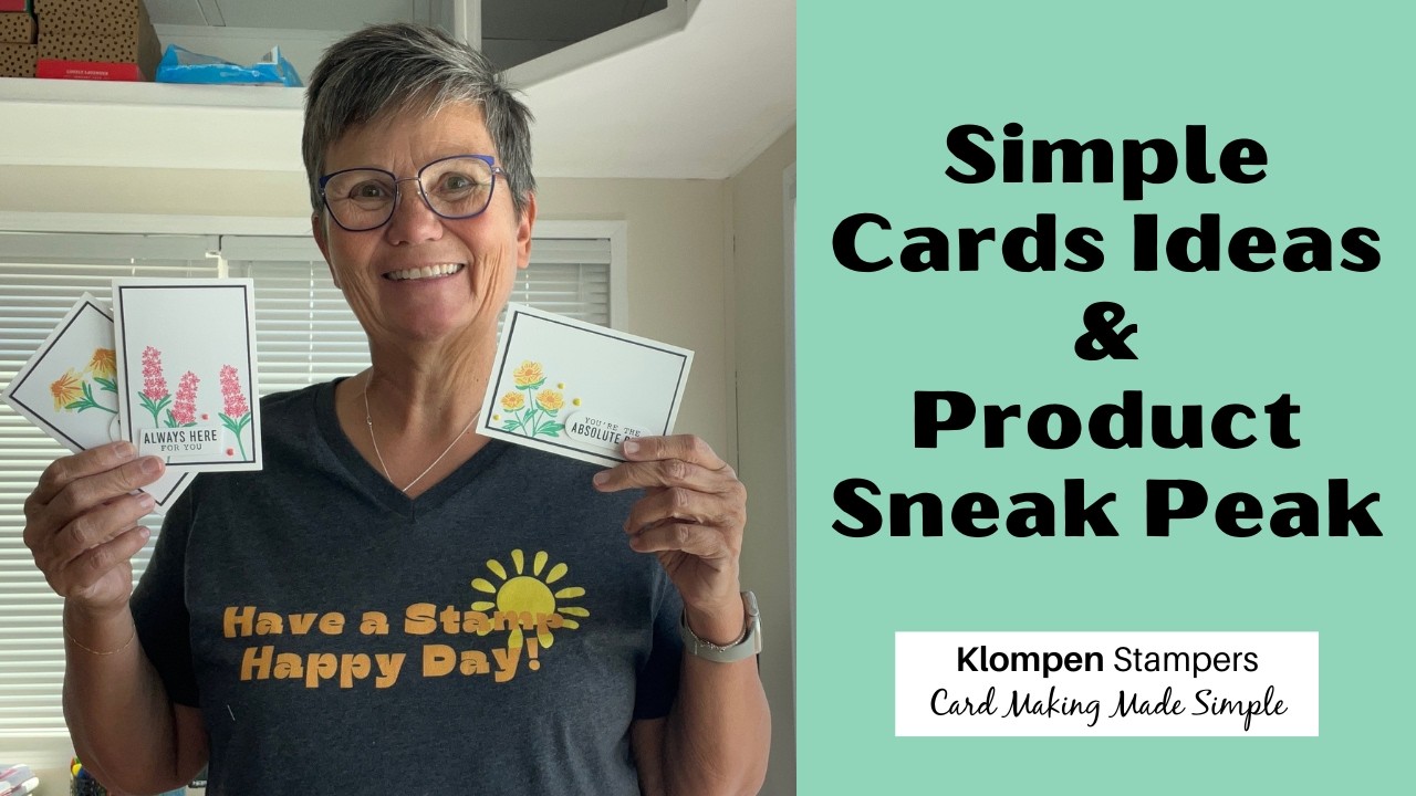 Simple Card Ideas | Pretty Florals + More Messages Sneak Peek!