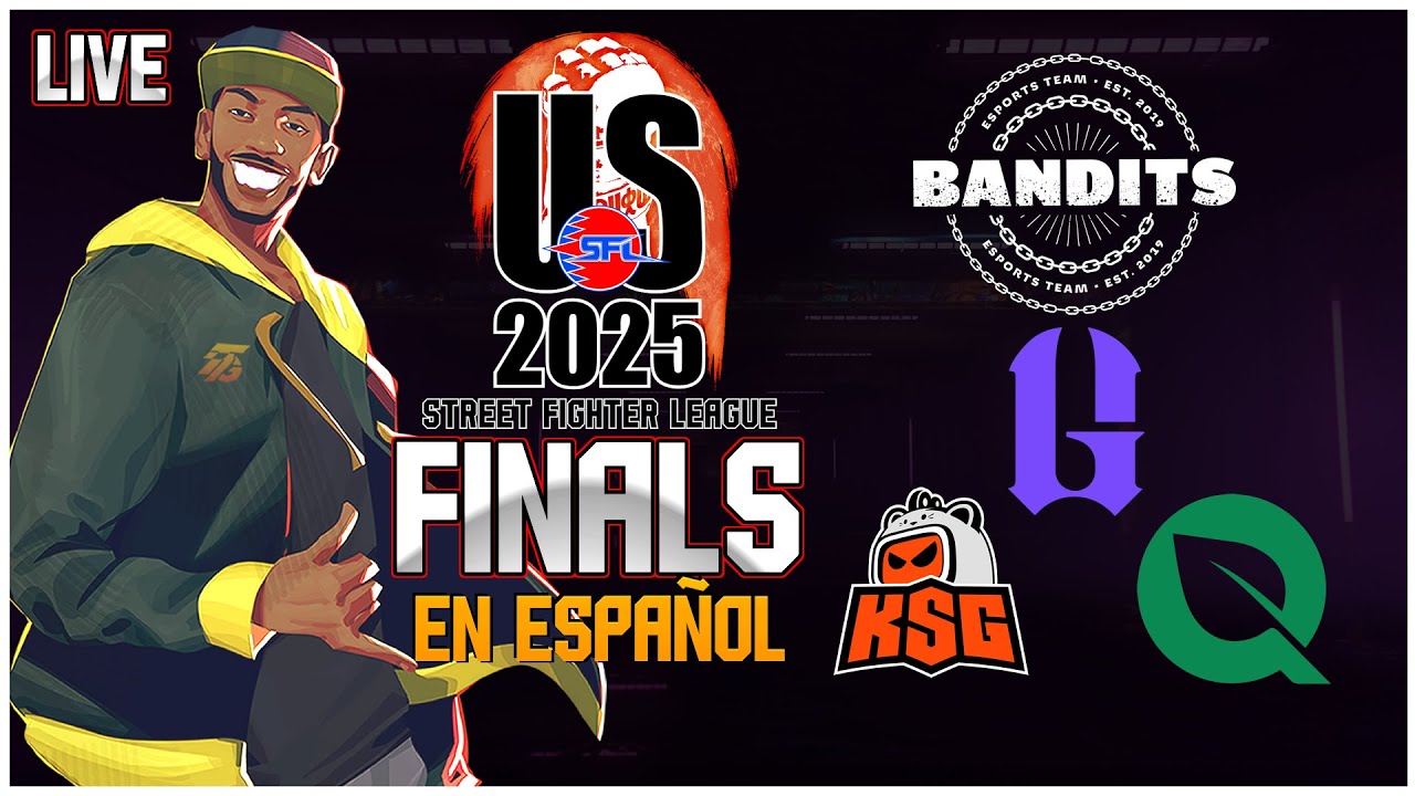 FINAL - Street Fighter League US 2025 EN ESPA&Ntilde;OL | DjOn6 Comentando y Reaccionando