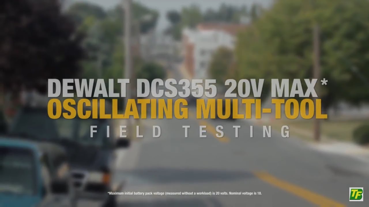 DEWALT - Oscillating Multi Tool - 18v - (DCS355)