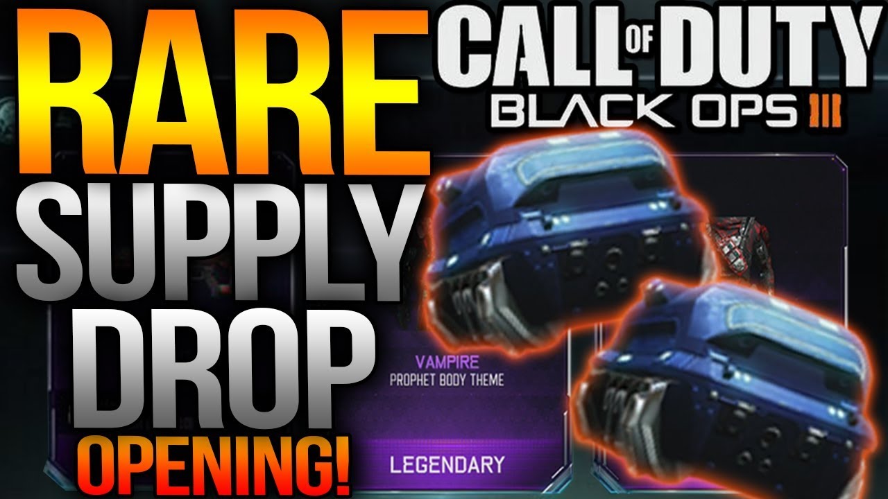 4 NEW WEAPONS!?!? (BO3 SUPPLYDROP OPENING)