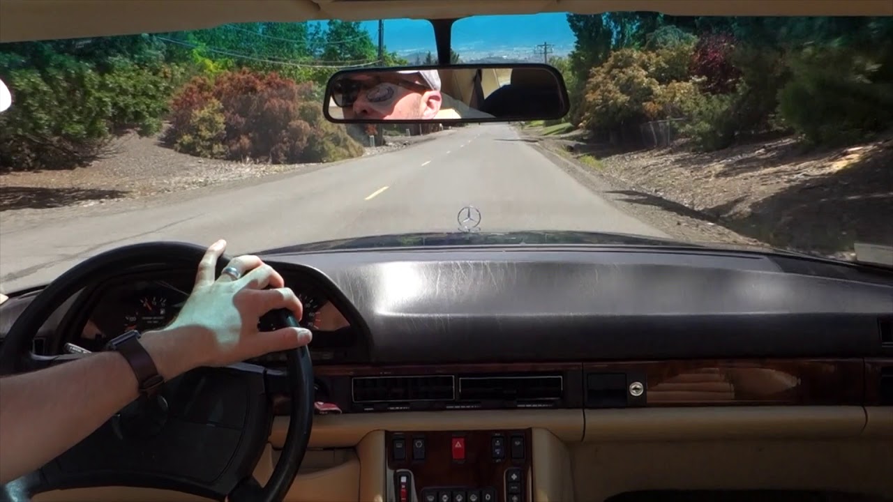 1990 560SEL Driving