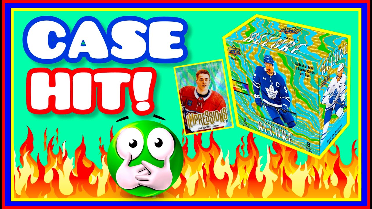 УДАЧНЫЙ ВЫБОР! Распаковка коллекционного бокса Upper Deck Allure Hockey Hobby Box #4 (2026) сезон...