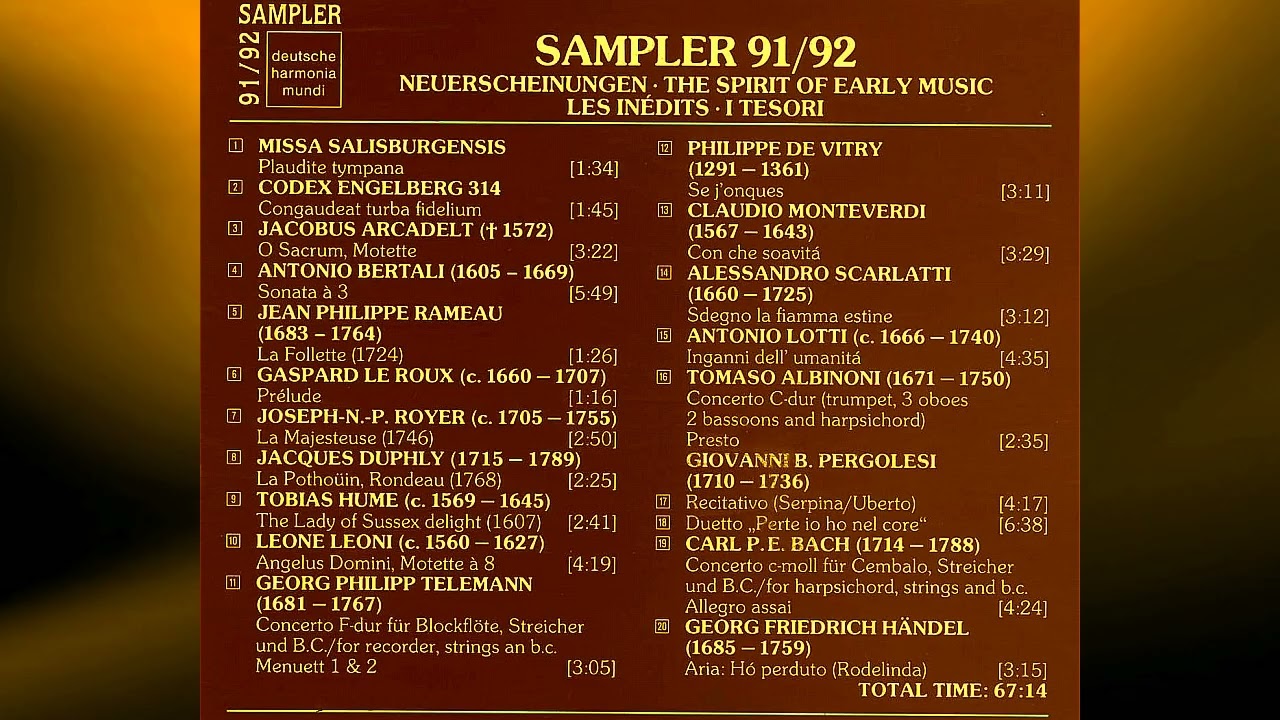 The Spirit of Early Music