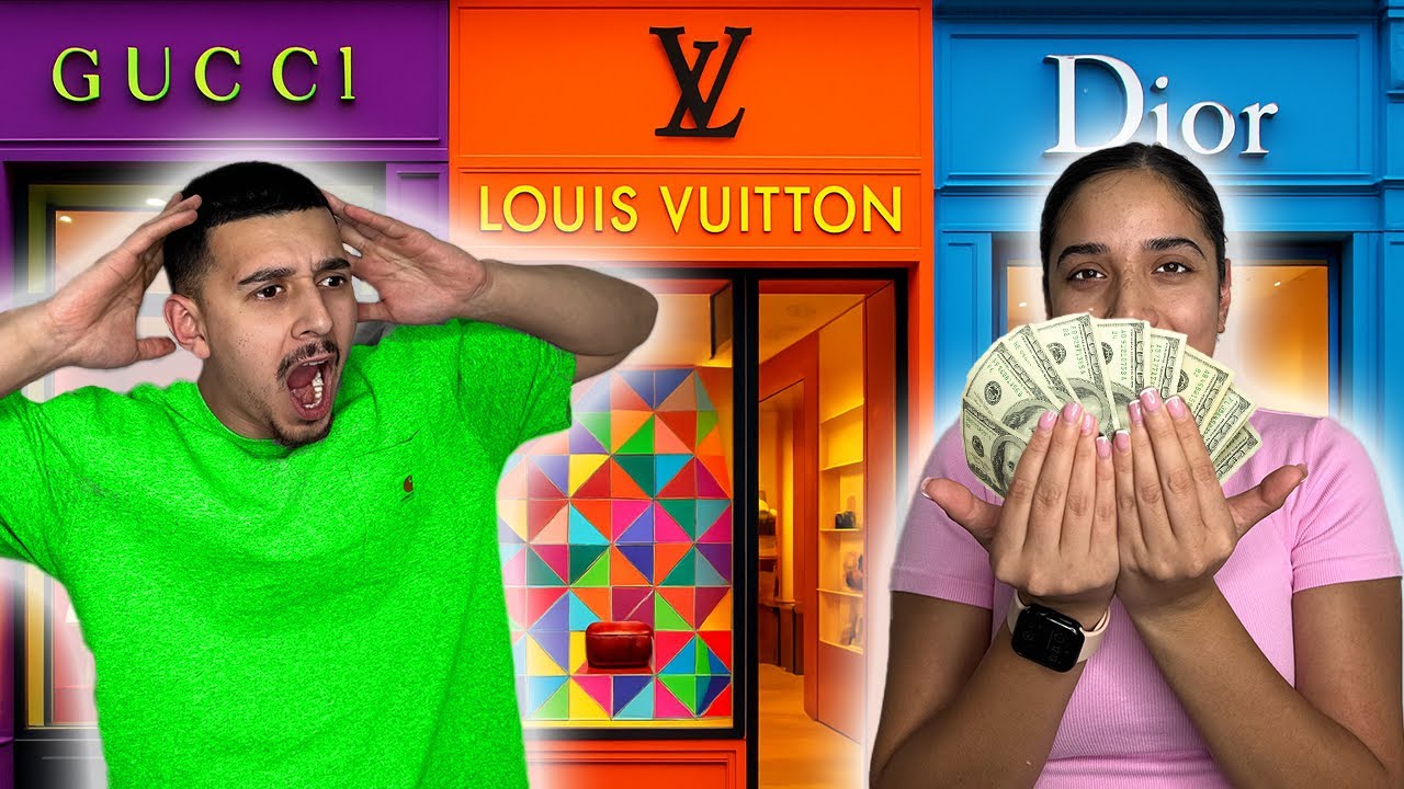 TAKING MY BOYFRIEND ON A $10,000 SHOPPING SPREE!!!
