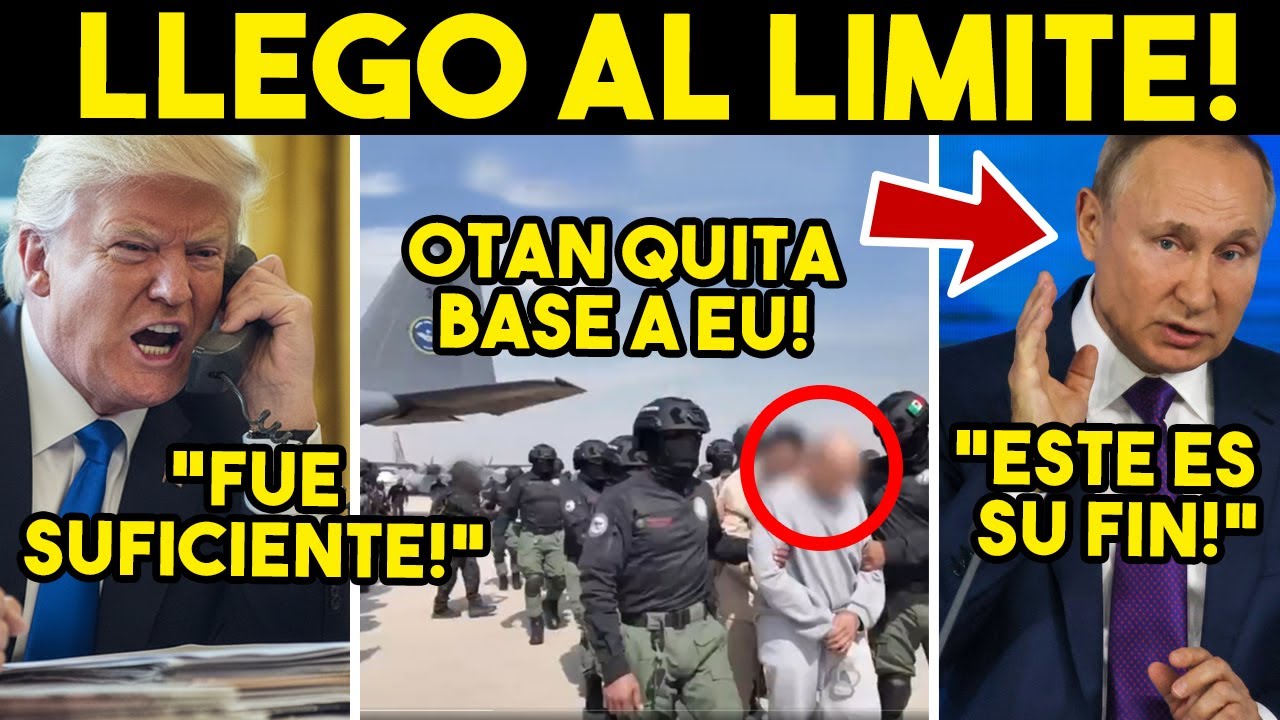ARDE TROYA! TRUENA OTAN, QUITA BASE A EU. TRUMP ORDENA SALIDA. RUSIA FESTEJA, ALISTA GOLPE. ADIOS