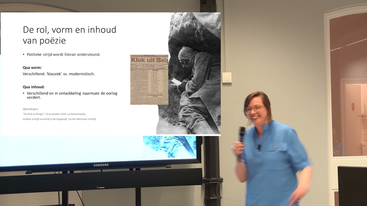 POËZIE EN DE EERSTE WERELDOORLOG | Lezing door Maartje Vosters (16)