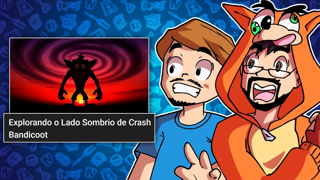 Gabs e Puma Exploram o LADO SOMBRIO DE CRASH BANDICOOT (React)