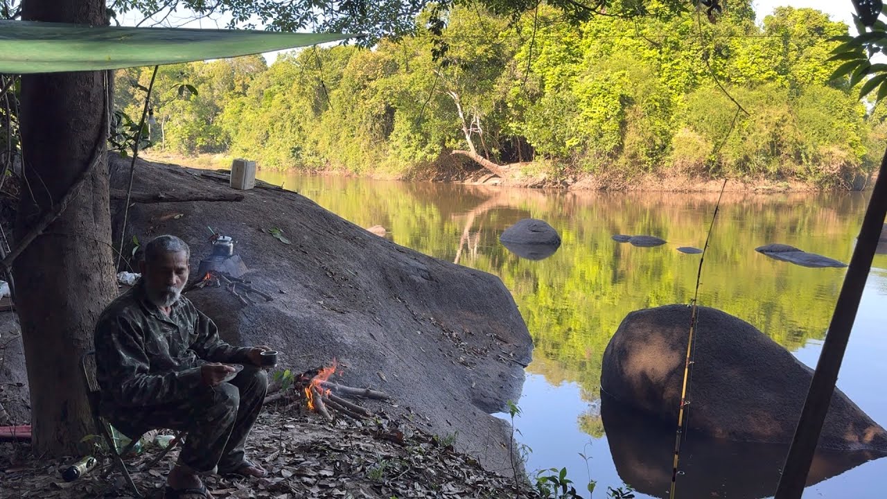 🏕️ACAMPAMENTO RÚSTICO pescaria em duas ETAPAS