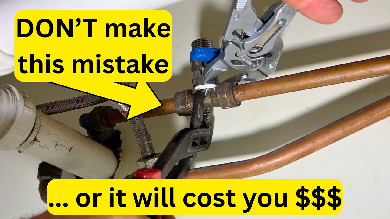 Don't Make This Costly Water Shut Off Valve Mistake - Install This NOW