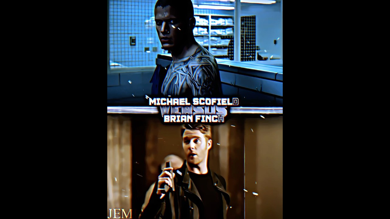 Michael Scofield Vs Brian Finch | Limitless | Prison Break | 4K | #recommended #fypviral #4k #shorts