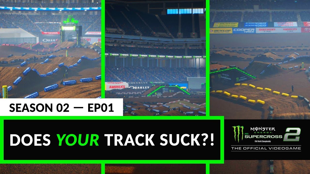 Does Your Track Suck? - Supercross The Game 2 - Episode 1