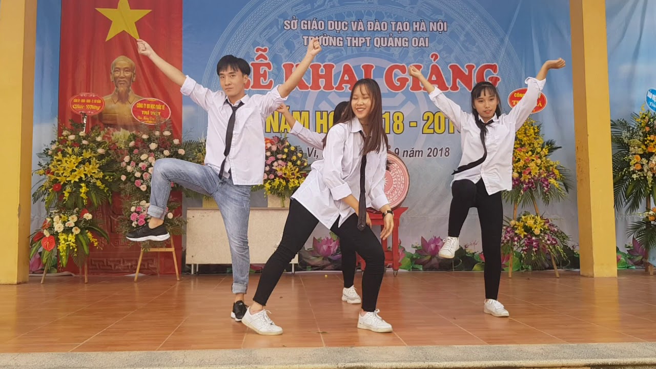 “Trường người ta” nhảy Khai Giảng Ddu-Ddu Ddu-Ddu(BLACKPINK-'뚜두뚜두) Cover by QODC - THPT Quảng Oai