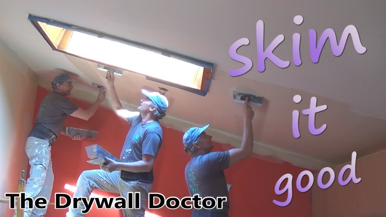 How to Skim Coat a Ceiling for Texture Removal
