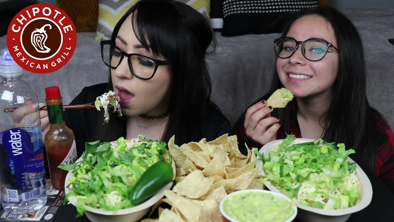 CHIPOTLE MUKBANG | EATING SHOW