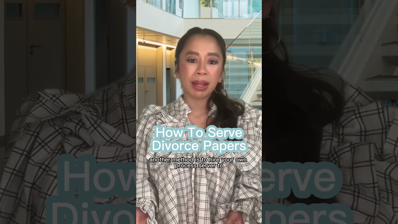 How to Serve Divorce Papers #divorce #divorcelawyer