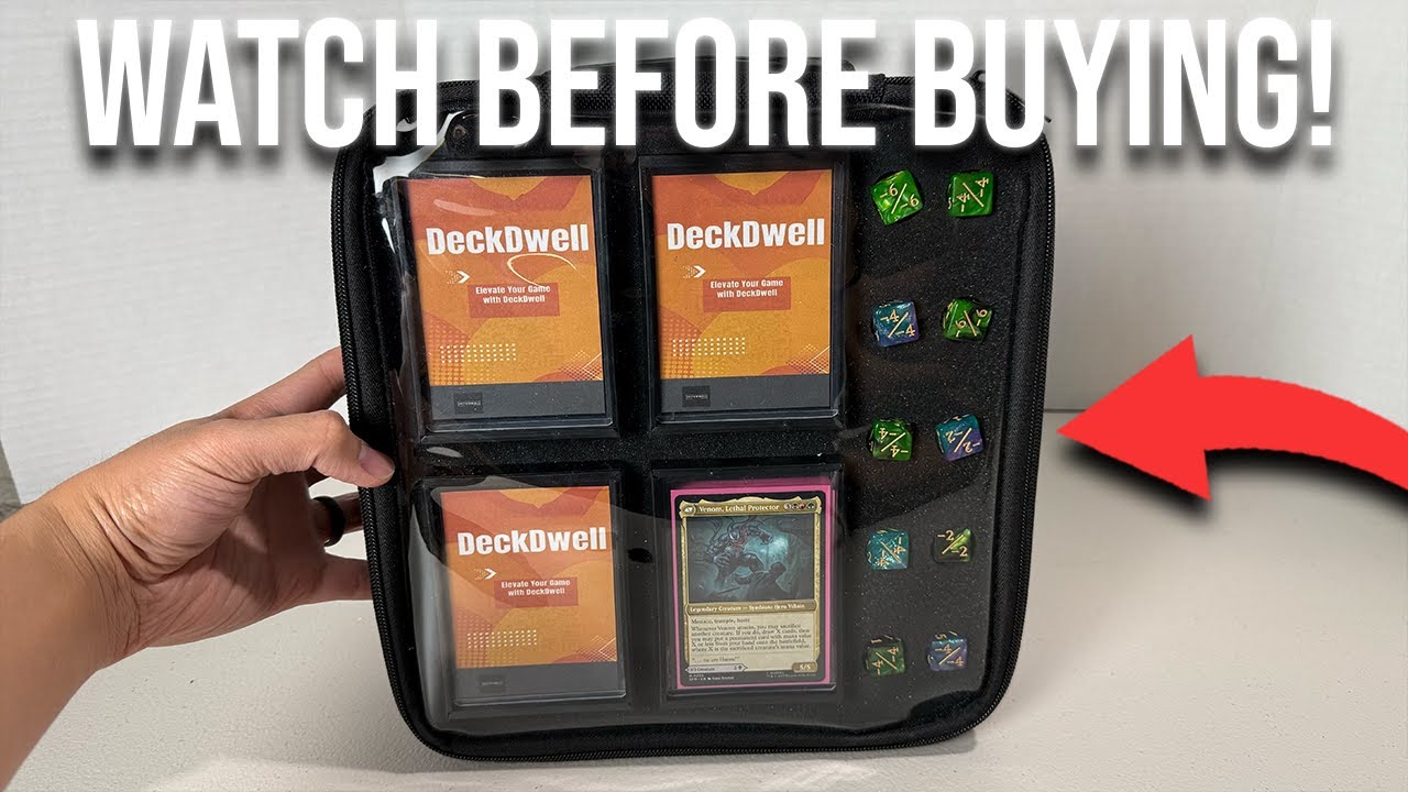 Коробка для колоды карт с портативным футляром для MAGIC THE GATHERING... или других коллекционны...