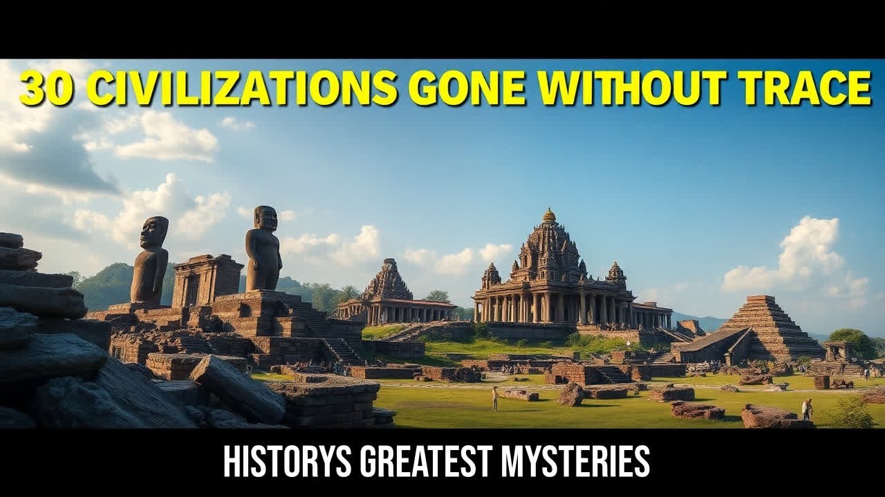 Ancient Enigmas: 30 Lost Civilizations That Disappeared Without a Trace | CULTURE Explained