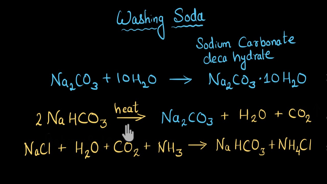 Washing soda | Acids, bases, and salts | Chemistry | Khan Academy