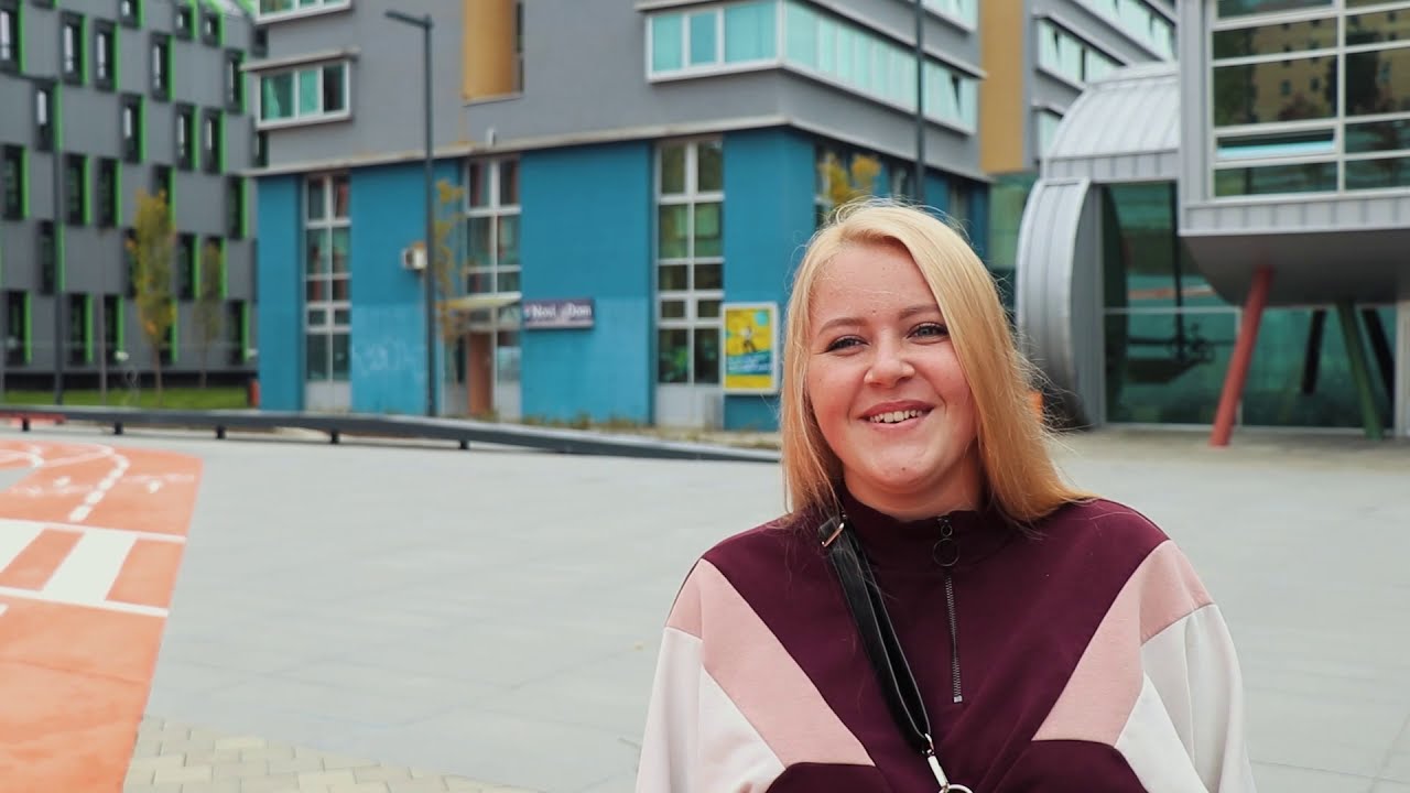Students from other universities visiting the University of Osijek, 2020