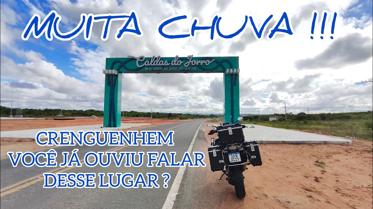 BMW R1250, SERTÃO, CHUVA,  ESTRADA DE CHÃO ATÉ CRENGUENHEM-BA, VOCÊ JÁ OUVIU FALAR DESSE LUGAR? 