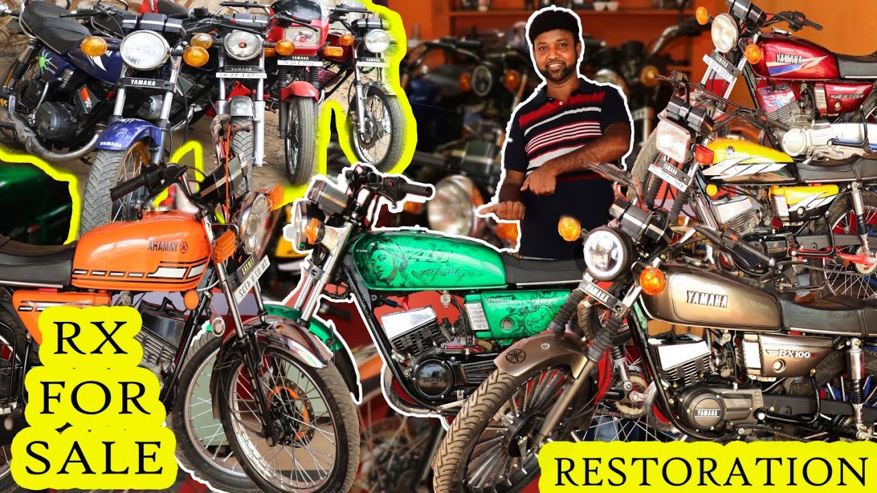 YAMAHA RX 100 FOR SALE & RESTORATION / RX 100 / RX 135 /OLD BIKE / VINTAGE BIKES /THENU VIEWS