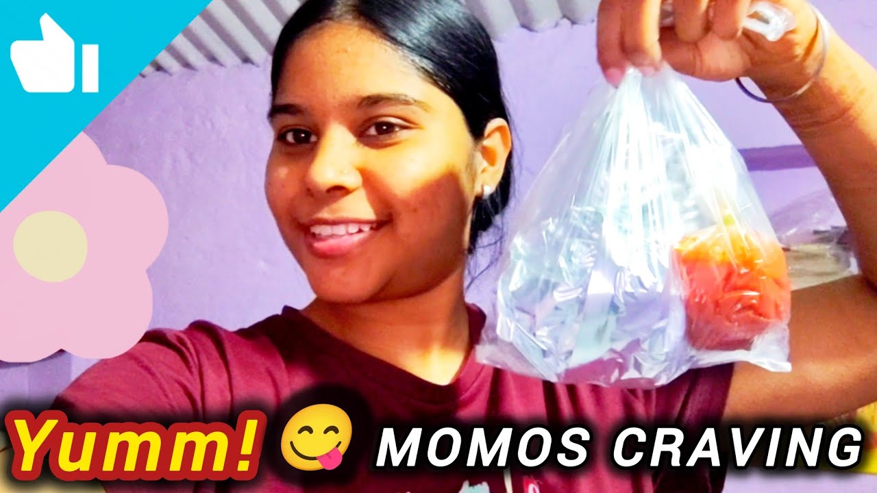 Yumm! 😍 Aaj Bahut Din Baad Momos Khaye | Daily Vlog|#momos #foodie 