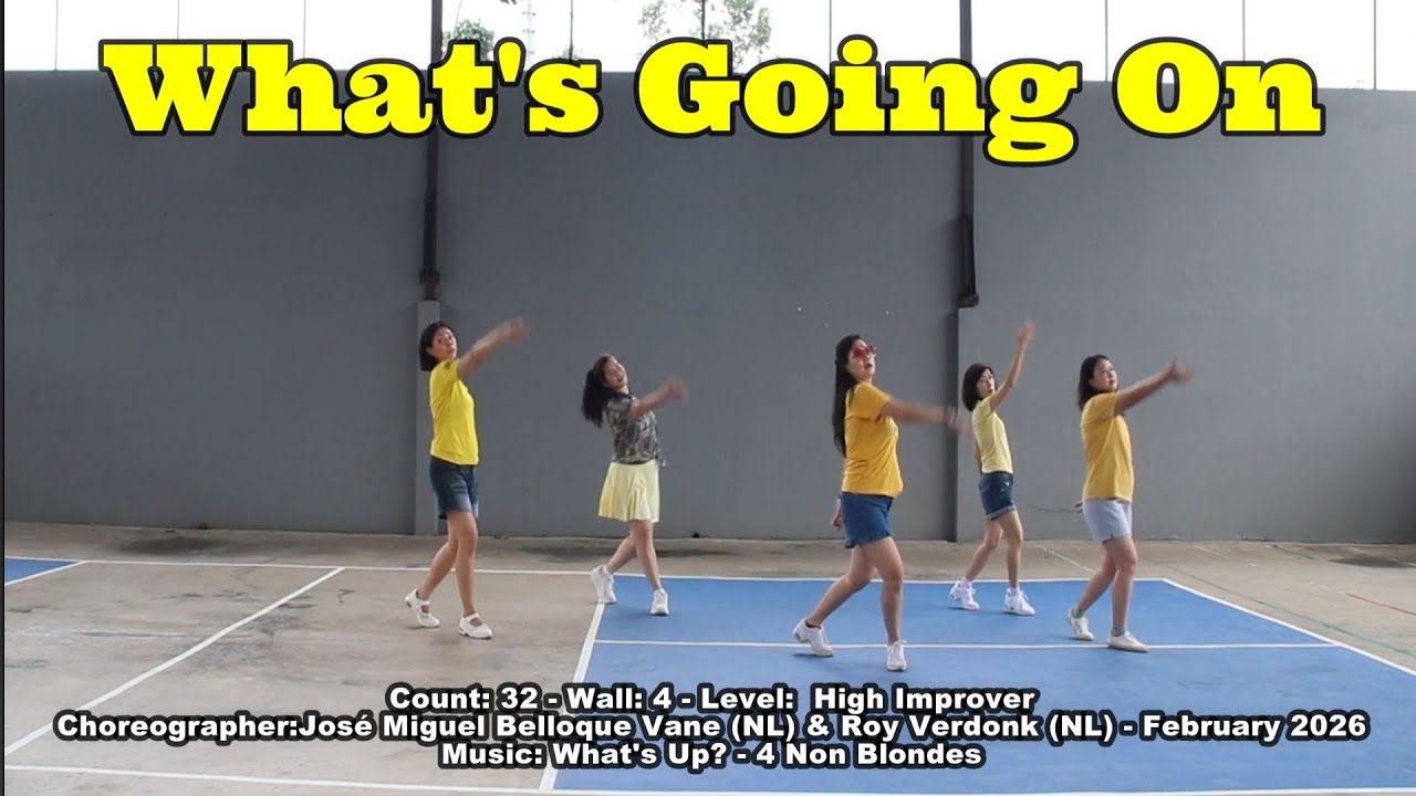 What's Going On - Line dance