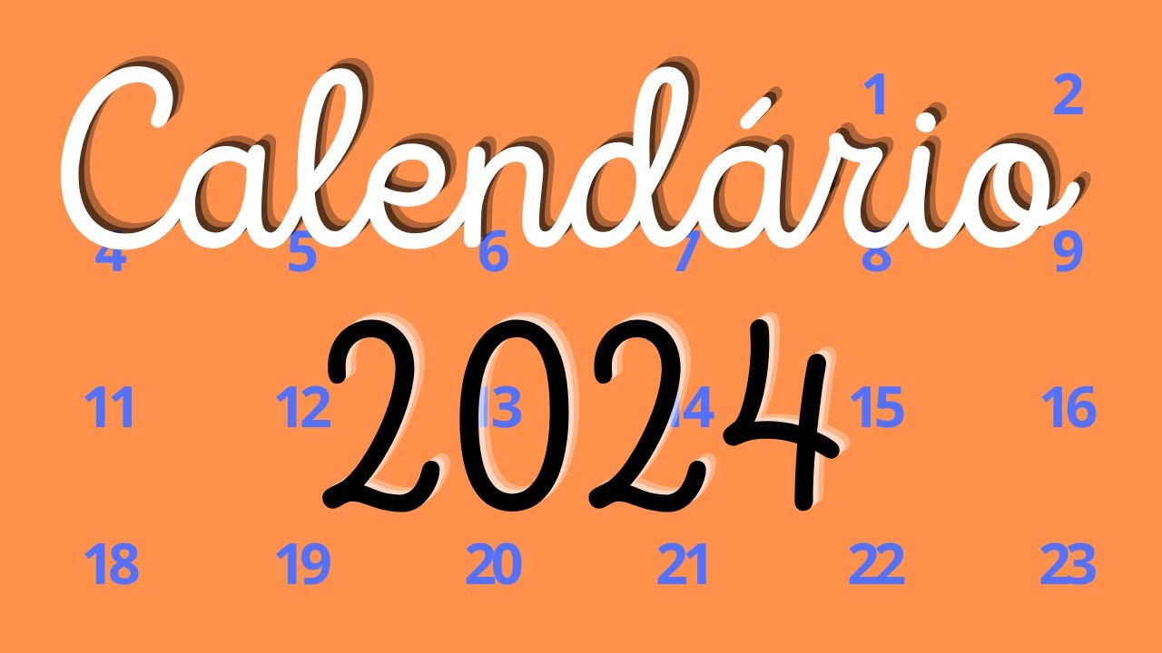 CALENDÁRIO 2024