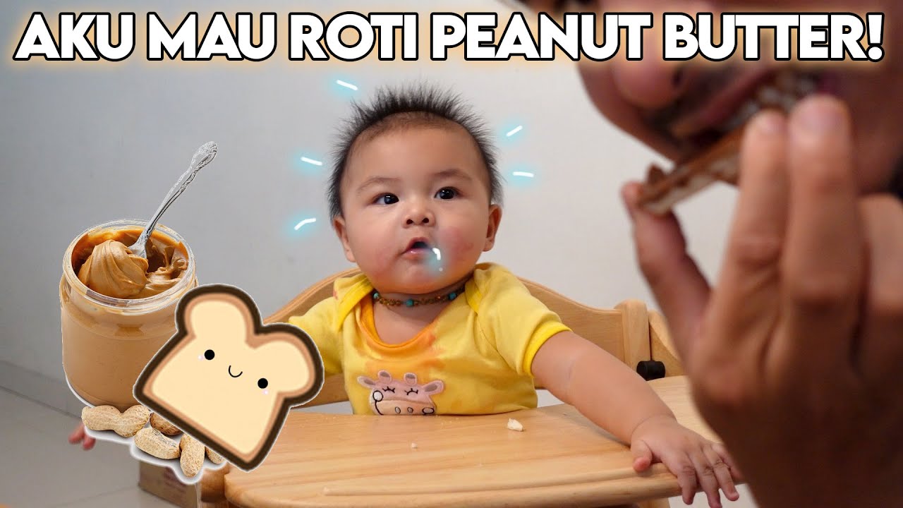 Dante Mealtime : PLEASE KASIH AKU PEANUT BUTTER!! DADDY MOMMY CECE SEMUAA HELP!!