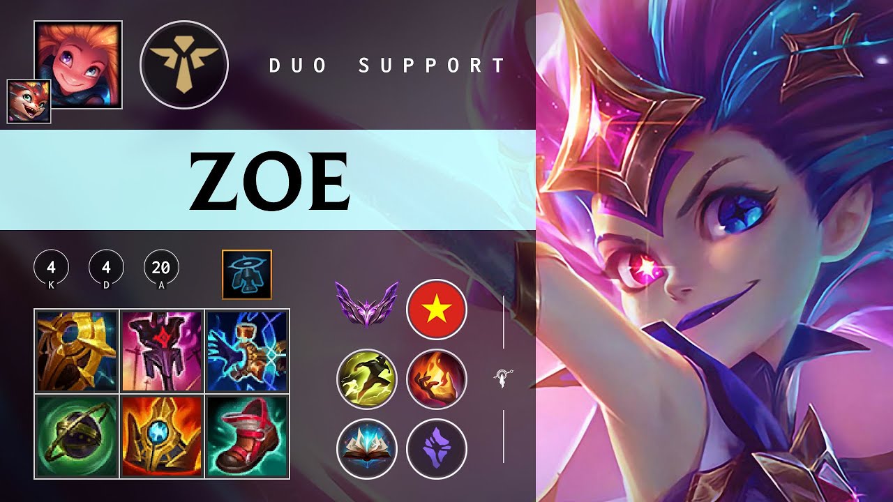 Zoe Support vs Rell - VN Master Patch 26.03