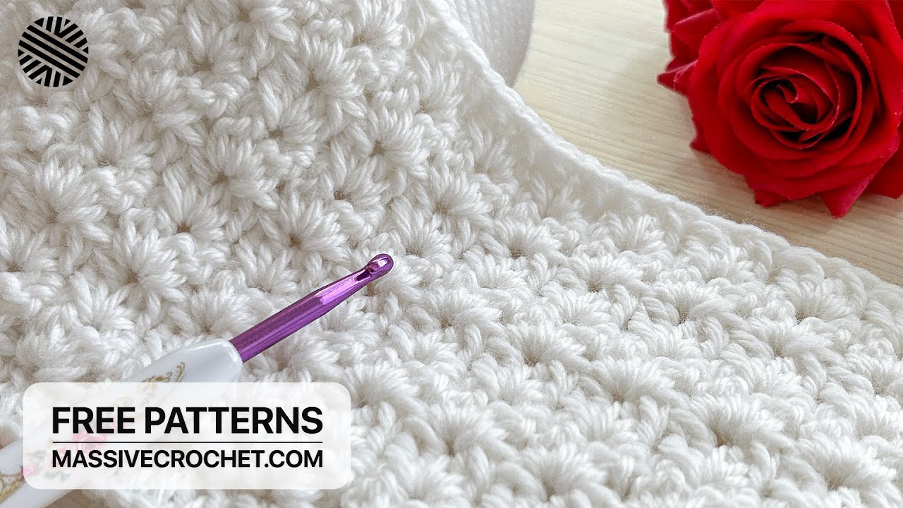 How To Crochet a SUPER EASY Blanket Pattern for Beginners  ⚡️ 😍 DELIGHTFUL Crochet Stitch