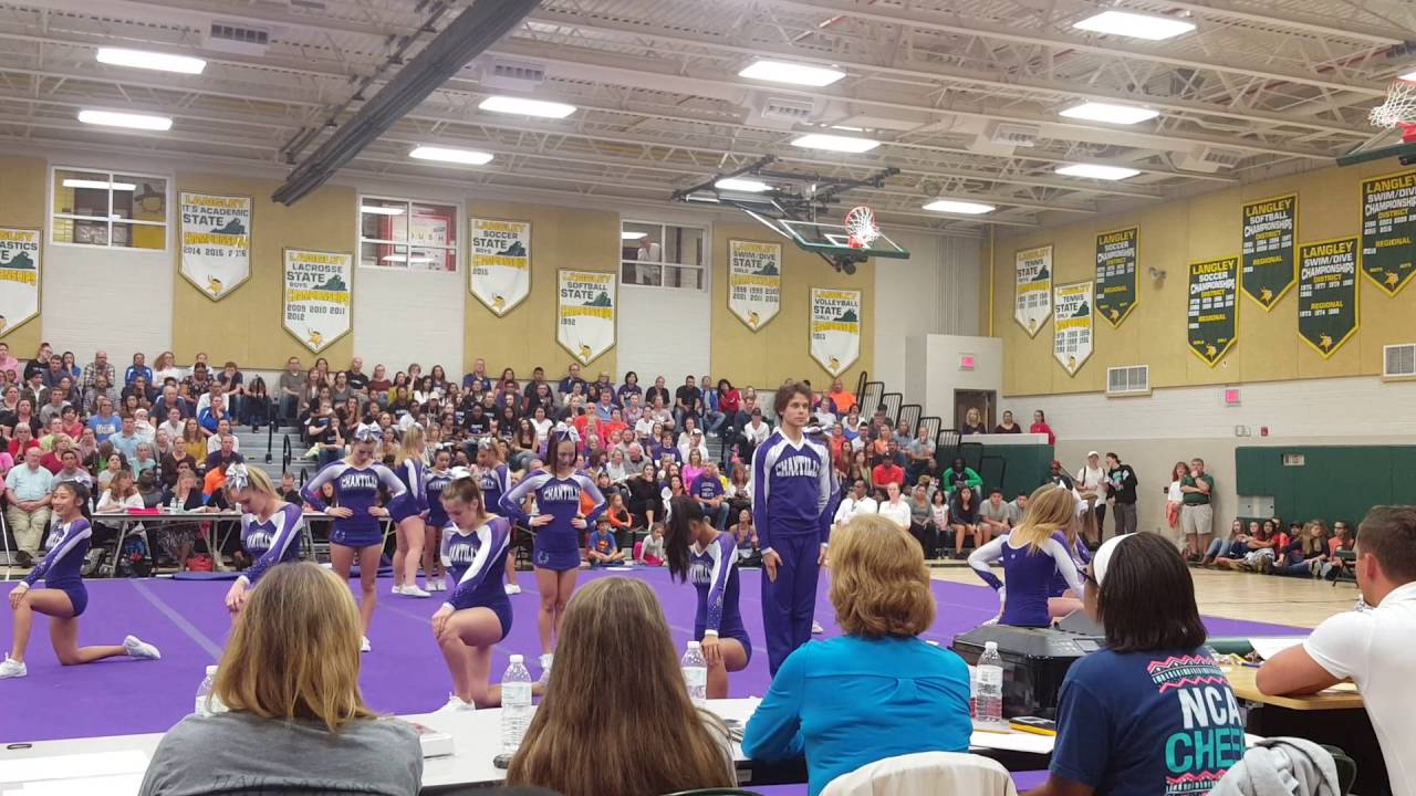 Chantilly cheer - Langley HS spirit slam