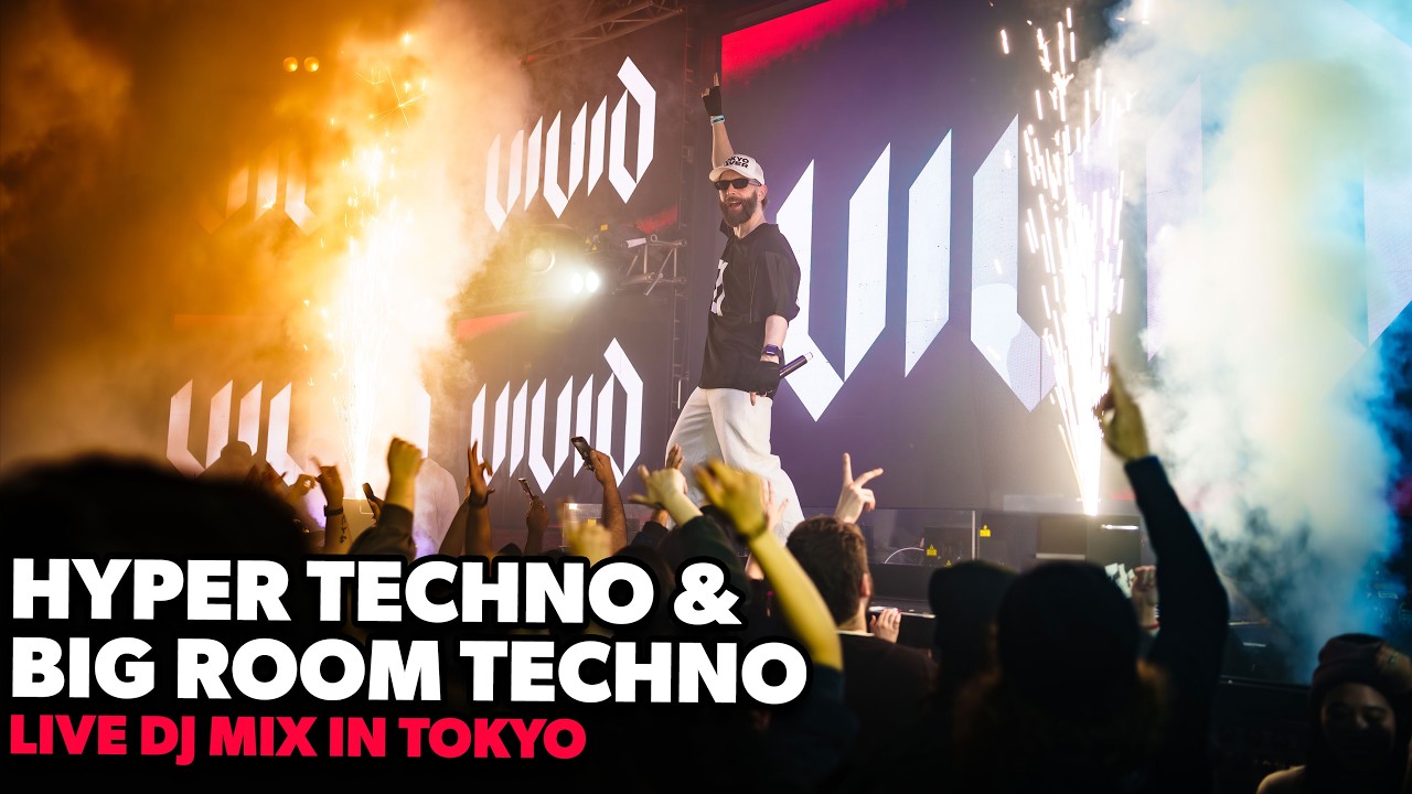 VIVID Live DJ Set in Tokyo @ Warp Shinjuku - Hyper Techno and Big Room Techno