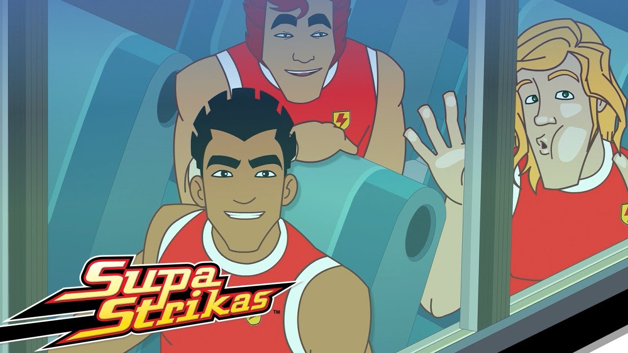 Vidros do Onibus | @Supa Strikas em Portugues | Desenhos Animados de FUTEBOL em Português