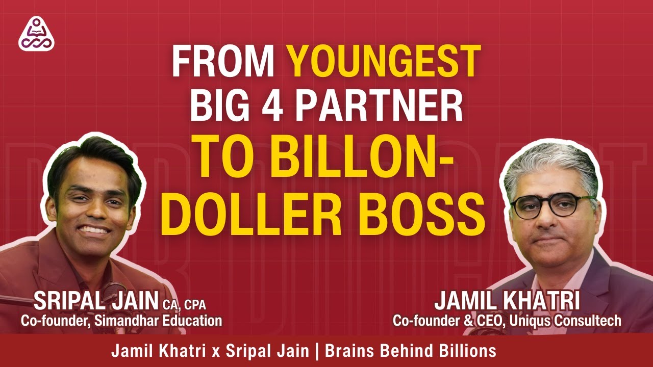 How Jamil Khatri Became India&rsquo;s Youngest Big 4 Partner | CPA, CMA, ACCA, EA & CIA  | BBB S1: E1