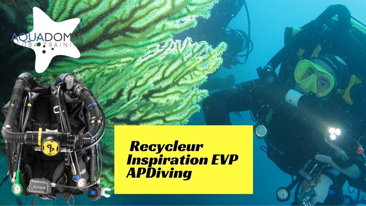 Pr&eacute;sentation recycleur Inspiration EVP APDiving Eccr #rebreather
