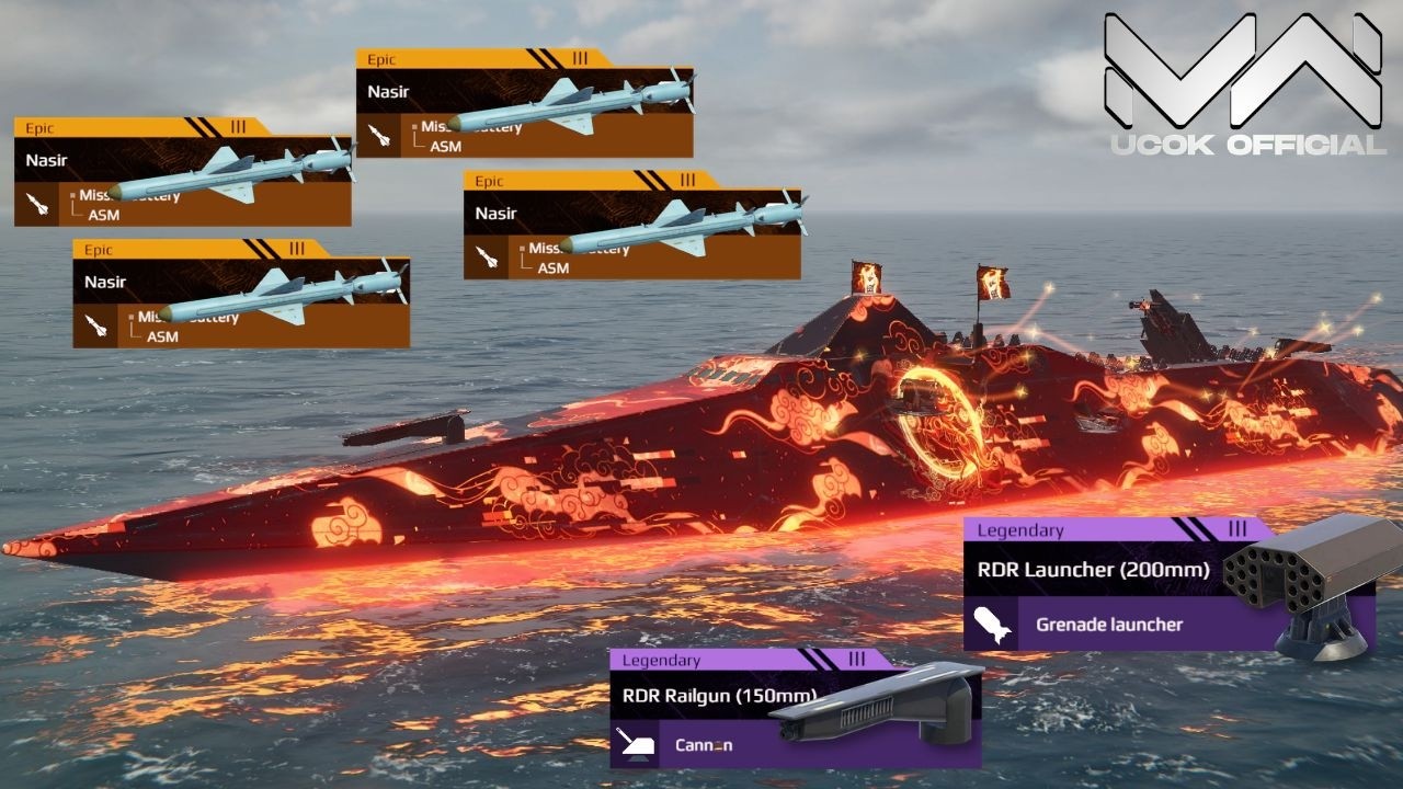 Pan Spatial REDRUM - After Buf Added +1 Missile Anda Increase Main Cannon | Modern Warships