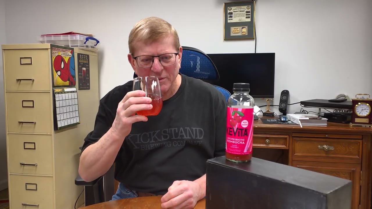 Kombucha Review: Dry January, Kevita Tart Cherry Kombucha