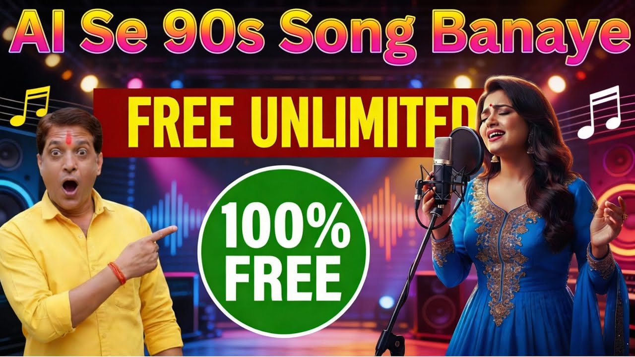90s Bollywood AI Song Tutorial: Create High-Quality 90s Songs in 2 Minutes