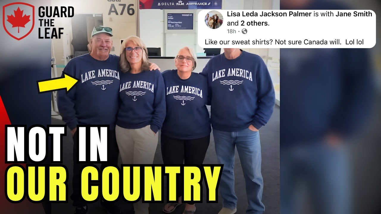 These Four American Came To Canada With Disrespect.  Canadians Are Done With This