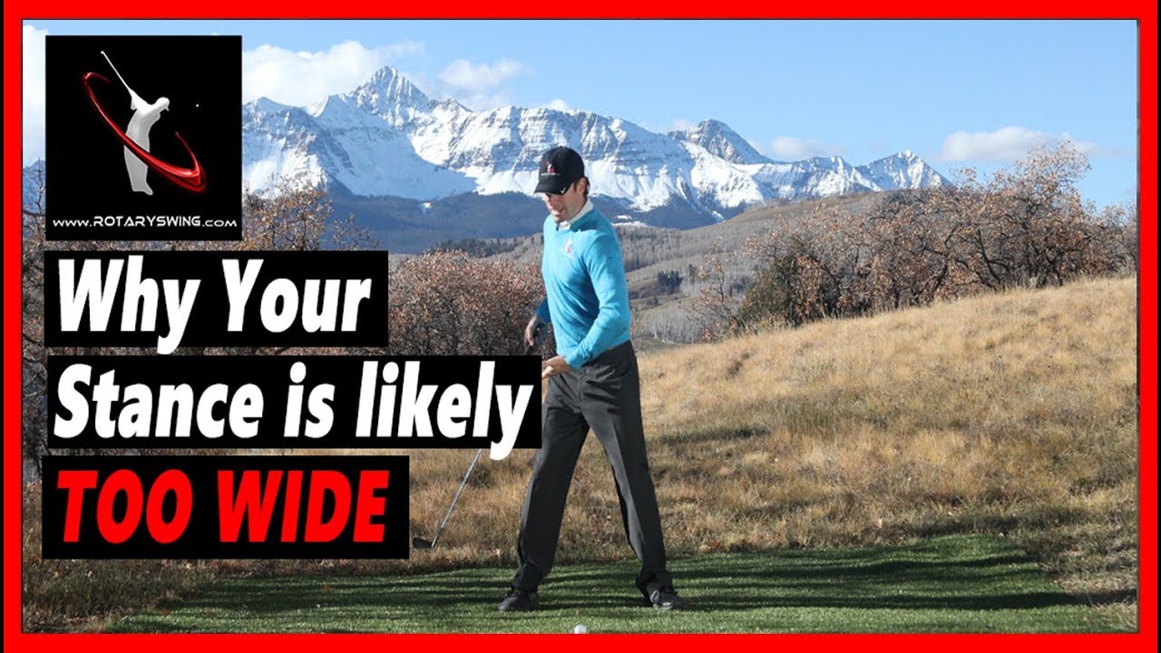 Your Golf Stance Width is Ruining Your Golf Swing