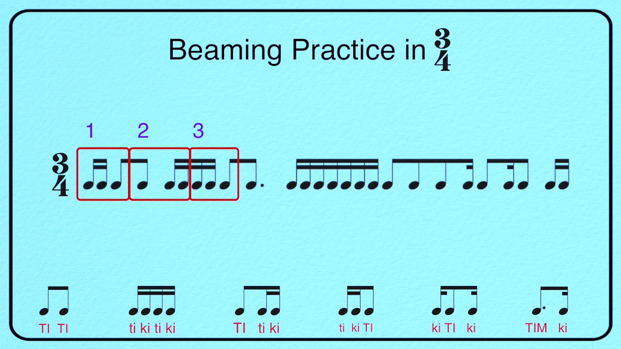 Beaming Notes: Breaking Barlines