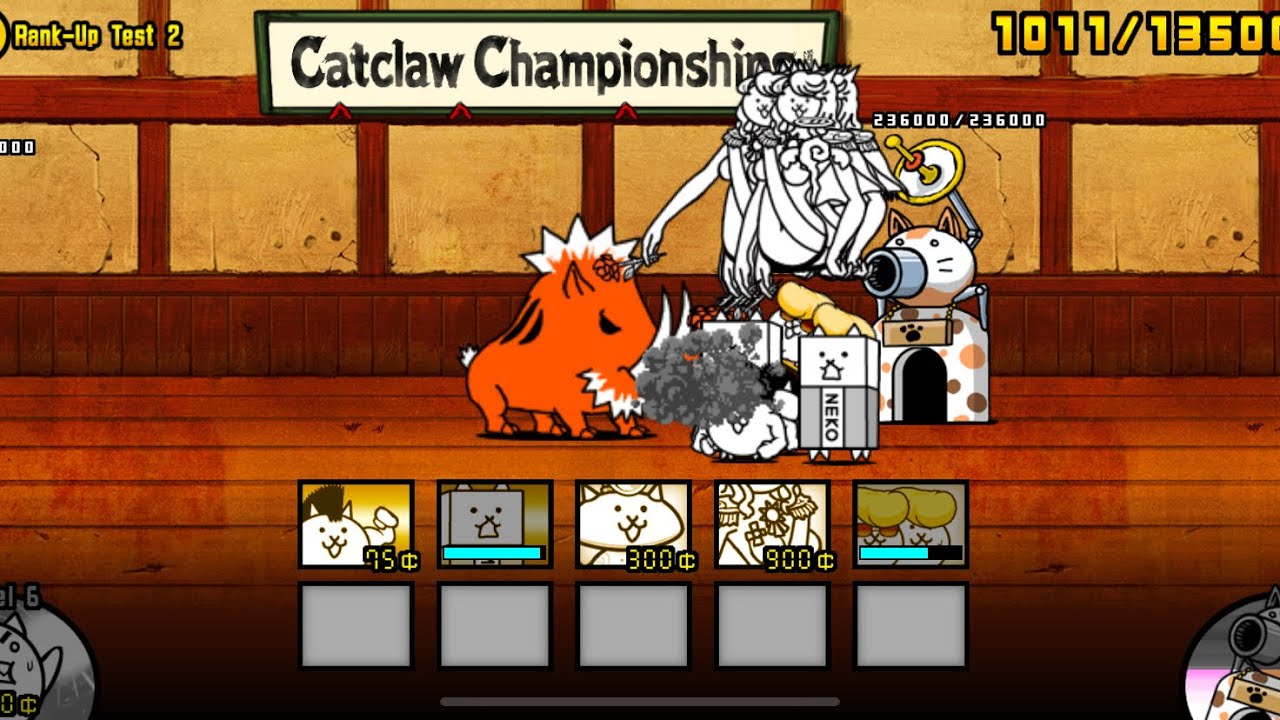How to beat Catclaw Championships Rank 8 Test 2 Easily