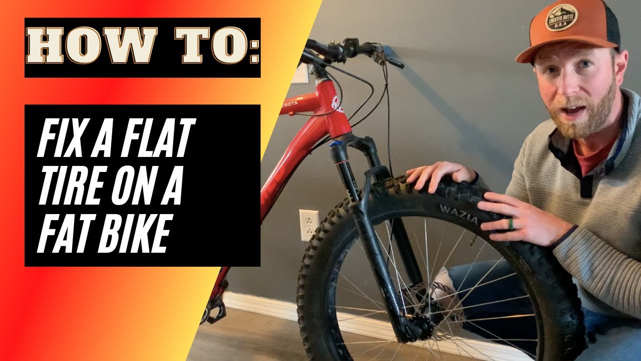 Fix a Flat Tire on a Fat Bike- Replace Inner Tube