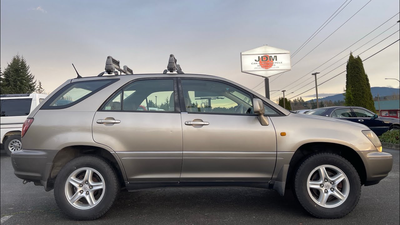 1998 Toyota Harrier Lexus RX300 4WD v6 3.0L RHD JDM import 