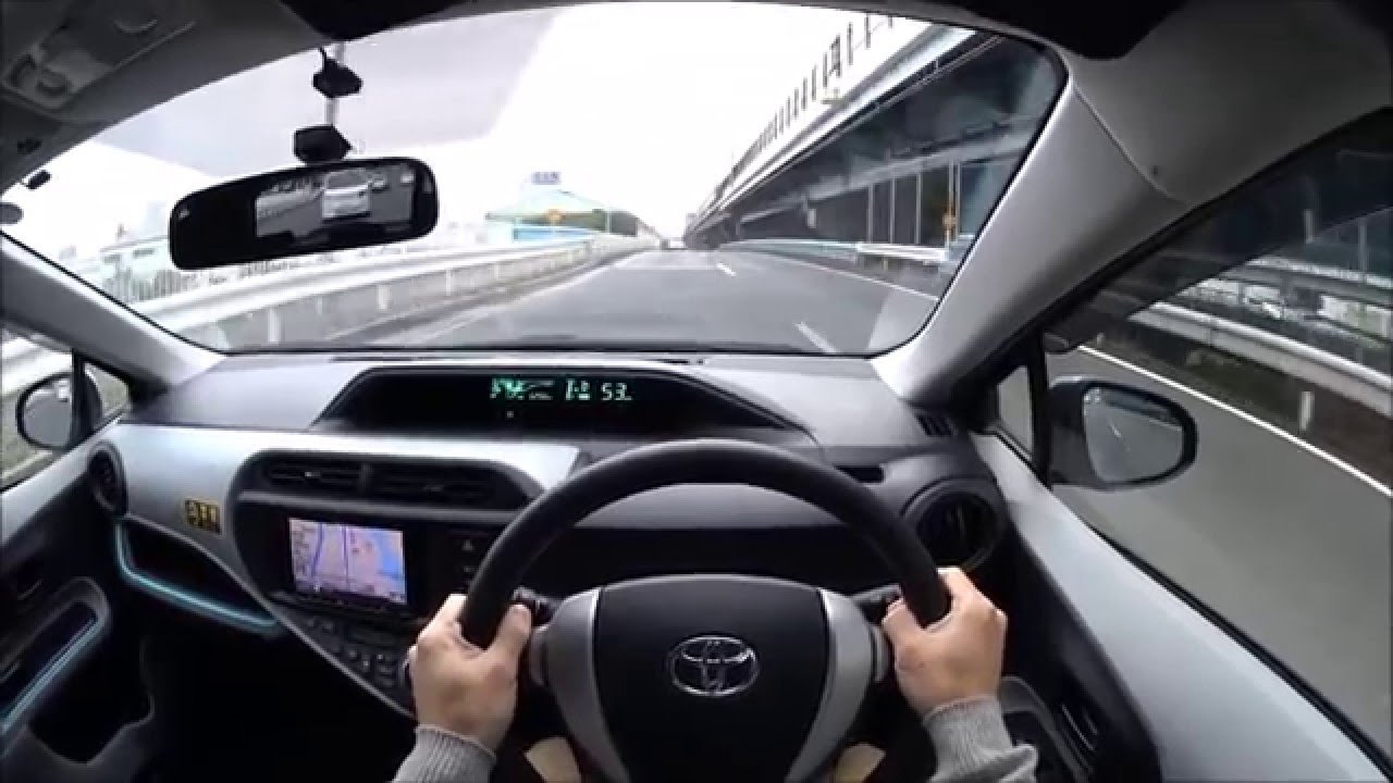 タイムズカープラスのトヨタ アクアに試乗 | TOYOTA Prius C POV Drive